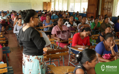 Mayangna women celebrate their first meeting focused on governance and current challenges