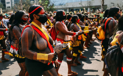 Coordinator of Territorial Women Leaders of Mesoamerica participates in the largest indigenous mobilization in history