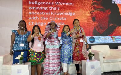 Indigenous women weaving knowledge for resilience