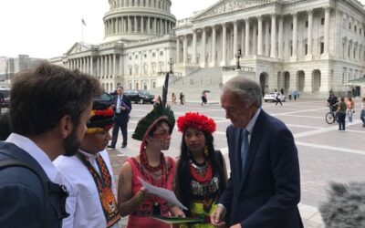 Alianza Global de Comunidades Territoriales presenta demandas ante Senadores en Washington DC