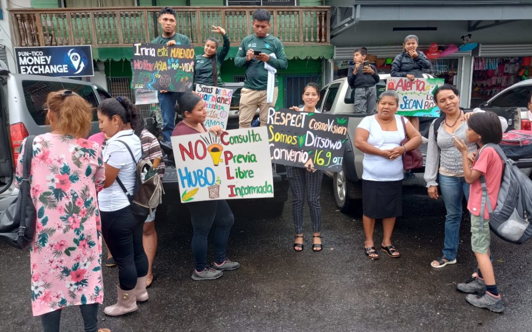 Territorio indigena de Kekoldi, Costa Rica lucha por sus tierras, que el municipio pretende concesionar a grandes empresas turísticas